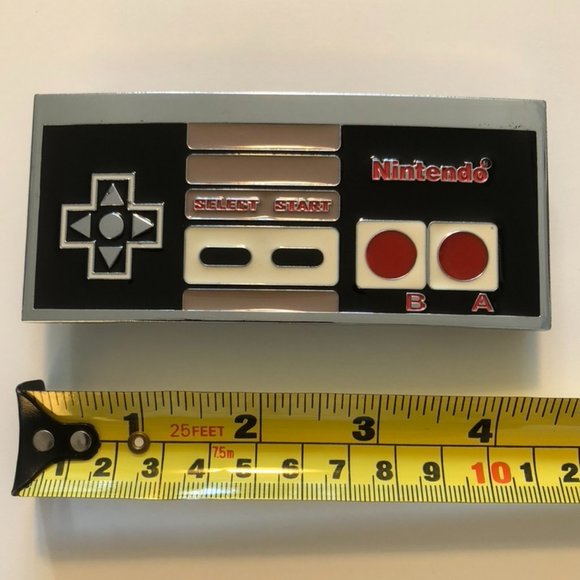 NINTENDO NES CONTROLLER BELT BUCKLE - Picture 5 of 6